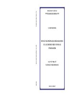Đề xuất giải pháp đa dạng hóa hoạt động của các điểm bưu điện văn hóa xã tỉnh hòa bình 
