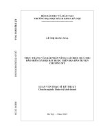 Thực trạng và giải pháp nâng cao hiệu quả thu bảo hiểm xã hội bắt buộc trên địa bàn huyện chương mỹ 