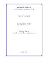 Xây dựng ssl proxy 