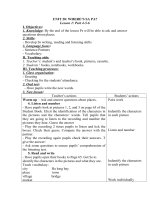 Tải Giáo án Tiếng Anh lớp 3 Unit 20: Where's Sa Pa - Lesson 2 - Giáo án điện tử môn Tiếng Anh lớp 3