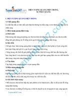 Bài tập trắc nghiệm về hiện tượng quang điện trong sự phát quang môn vật lý lớp 12 | Lớp 12, Vật lý - Ôn Luyện