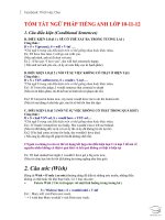 Tổng hợp ngữ pháp trong môn tiếng anh lớp 10 lớp 11 và lớp 12 | Tiếng Anh, Lớp 12 - Ôn Luyện