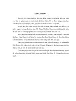 Hoạch định chiến lược phát triển kinh doanh cho công ty cổ phần hiền đức đến năm 2018 