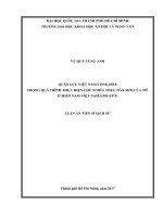 Quân lực việt nam cộng hòa trong quá trình thực hiện chủ nghĩa thực dân mới của mỹ ở miền nam việt nam (1955 1975) 