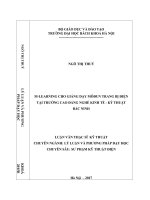 M learning cho giảng dạy môđun trang bị điện tại trường cao đẳng nghề kinh tế   kỹ thuật bắc ninh 