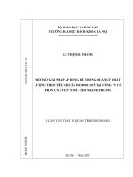 Một số giải pháp áp dụng hệ thống quản lý chất lượng theo tiêu chuẩn iso 90012015 tại công ty cổ phần cng việt nam – chi nhánh phú mỹ 