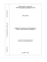Nghiên cứu dự đoán tuổi thọ mỏi của cánh tua bin gió bằng composite 