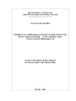 Nghiên cứu thiết bị statcom và tính toán ứng dụng cho lưới ieee   14 nút trong việc nâng cao ổn định điện áp 