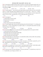 Đề thi thử môn vật lí lớp 11 năm 2018 trường thpt chuyên khoa học tự nhiên hà nội | Vật Lý, Lớp 11 - Ôn Luyện