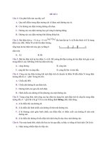 Đề thi ôn tập thpt quốc gia môn vật lí lớp 11 năm 2019 của giáo viên chu văn biên mã 2 | Vật Lý, Lớp 11 - Ôn Luyện