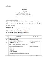 Giáo án Âm nhạc 4 tiết 22 Ôn hát Bàn tay mẹ Tập đọc nhạc TĐN số 6 | Âm nhạc, Lớp 4 - Ôn Luyện