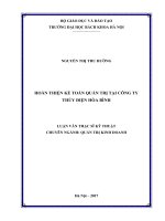 Giải pháp nâng cao chất lượng tín dụng chính sách tại phòng giao dịch ngân hàng chính sách xã hội huyện lạc thủy 