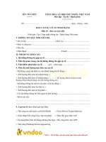 Mẫu báo cáo sự cố an ninh mạng - Báo cáo ban đầu