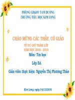 slide bài giảng môn tin học lớp 3 bài 4 CHÈN đoạn VIDEO vào bài TRÌNH CHIẾU (TIẾT 1) 
