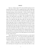 Luận văn Thạc sĩ Vật lý: Nâng cao lực kháng từ của nam châm thiêu kết Nd-Fe-B bằng cách thay thế Dy cho Nd