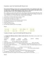 Tải Giải bài tập SBT Tiếng Anh lớp 12 chương trình mới Unit 5: Cultural identity - Lời giải sách bài tập Tiếng Anh lớp 12 Unit 5