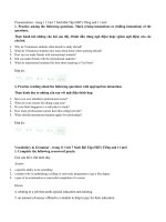 Tải Giải bài tập SBT Tiếng Anh lớp 11 chương trình mới Unit 7: Further education - Lời giải sách bài tập Tiếng Anh lớp 11 Unit 7