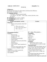 Tải Giáo án Tiếng Anh lớp 7 Unit 15: Going out - Lesson 4 - Giáo án điện tử môn Tiếng Anh lớp 7