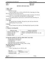 Giáo án Hoá học 8 (HK1) theo công văn 5512