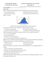 Đề thi thử THPT quốc gia môn địa lý - Chuyên Lương Văn Tụy lần 1 2019 | Đề thi đại học, Địa lý - Ôn Luyện