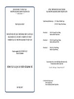 Mối liên hệ giữa quá trình học hỏi và kết quả hoạt động của tổ chức: Nghiên cứu thực nghiệm tại các Trường Đại học ở Việt Nam