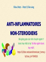 NSAIDs ppt _ DƯỢC LÝ LÂM SÀNG (slide nhìn biến dạng, tải về đẹp lung linh)