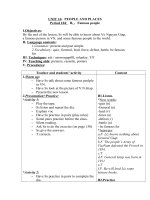 Tải Giáo án Tiếng Anh lớp 7 Unit 16: People and places - Lesson 4 - Giáo án điện tử môn Tiếng Anh lớp 7