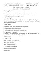 MÔN GIÁO DỤC CÔNG DÂN 8 - Trường Trung Học Cơ Sở Nguyễn Thiện Thuật