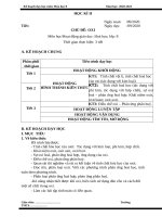 Giáo án Hoá học 8 (HK2) theo công văn 5512