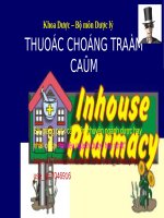 THUỐC CHỐNG TRẦM cảm ppt _ DƯỢC LÝ (slide nhìn biến dạng, tải về đẹp lung linh)