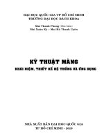 Kỹ thuật màng  khái niệm, thiết kế hệ thống và ứng dụng 