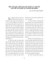 ThS. Nguyễn Trung Đông: Một số hạn chế khi vận dụng lý thuyết lợi thế so sánh của David Ricardo