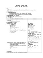 Tải Giáo án Tiếng Anh lớp 7 Unit 15: Going out - Lesson 5 - Giáo án điện tử môn Tiếng Anh lớp 7