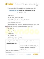 giao an lop 1 sach cung hoc de phat trien nang luc day du cac mon 