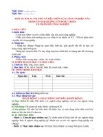 Giáo án địa lý lớp 10 kì 2 soạn 5 hoạt động chi tiết (chuẩn)