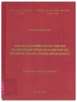 Nhãn hiệu có khả năng phân biệt thông qua quá trình sử dụng dưới góc độ so sánh pháp luật việt nam với pháp luật liên minh châu âu và hoa kỳ  
