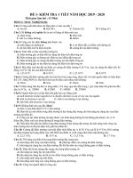 Tổng hợp 8 đề kiểm tra 1 tiết có đáp án môn vật lí lớp 11 năm 2019 mã 1 | Vật Lý, Lớp 11 - Ôn Luyện