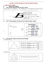 Tóm tắt lý thuyết và bài tập trắc nghiệm khối đa diện và thể tích khối đa diện | Toán học, Lớp 12 - Ôn Luyện