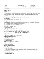 Giáo án ngữ văn 8 kì 2 phát triển phẩm chất năng lực theo cv 5512