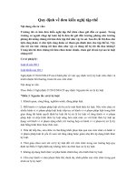 Quy định về đơn kiến nghị tập thể