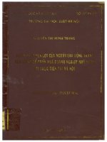 Bảo đảm quyền lợi của người lao động trong quá trình cổ phần hóa doanh nghiệp nhà nước với thực tiễn tại hà nội  