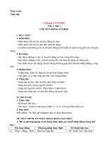 Giáo án vật lý  8 kì 1 phát triển phẩm chất năng lực theo cv 5512