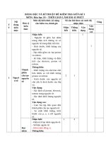 Đề đáp án kiểm tra giữa kì và cuối kì môn hoá học 10 (cả năm)