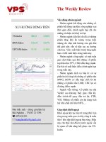 Nhận định thị trường tuần 32 