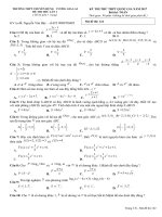 Đề thi thử thpt quốc gia môn toán năm 2017 trường thpt chuyên hùng vương gia lai lần 1 mã 122 | Toán học, Đề thi đại học - Ôn Luyện
