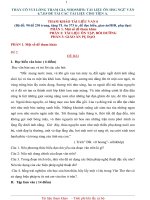 THAM KHẢO ôn HSG văn 6 7 8 9, ôn vào 10 
