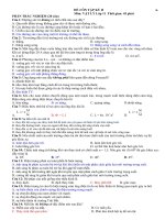Đề ôn tập học kì 2 có đáp án môn vật lí lớp 11 mã 2 | Vật Lý, Lớp 11 - Ôn Luyện