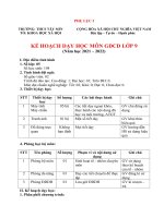 Phụ lục i GDCD 9  HK i (5512) 