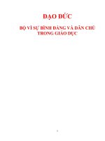 ĐẠO đức LỚP 1 CẢ NĂM   BỘ SÁCH VÌ SBĐDCTGD   BẢN CHUẨN 