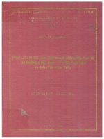 Pháp luật về xúc tiến thương mại trong nền kinh tế thị trường ở việt nam   lý luận, thực tiễn và giải pháp hoàn thiện  